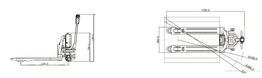 1.5T Lithium Battery Electric Pallet Truck