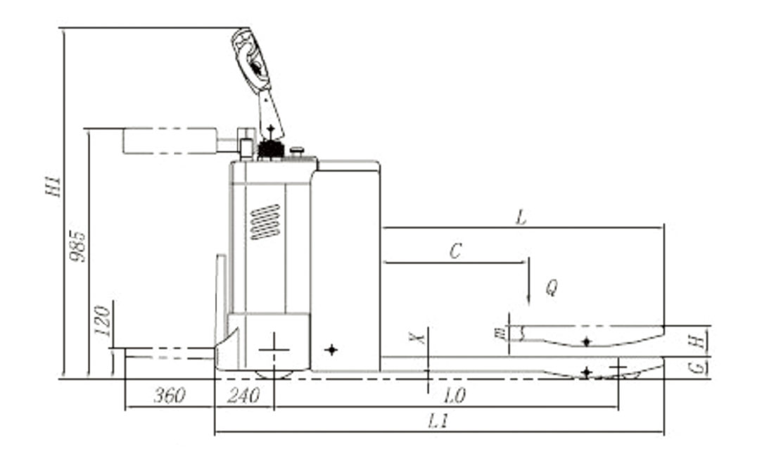 Heavy Duty Electric Pallet Truck