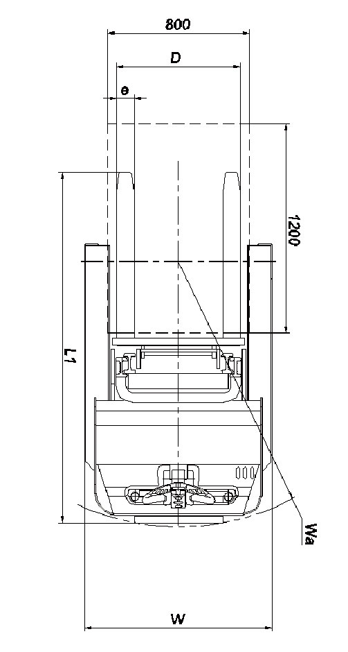 Electric Reach Stacker